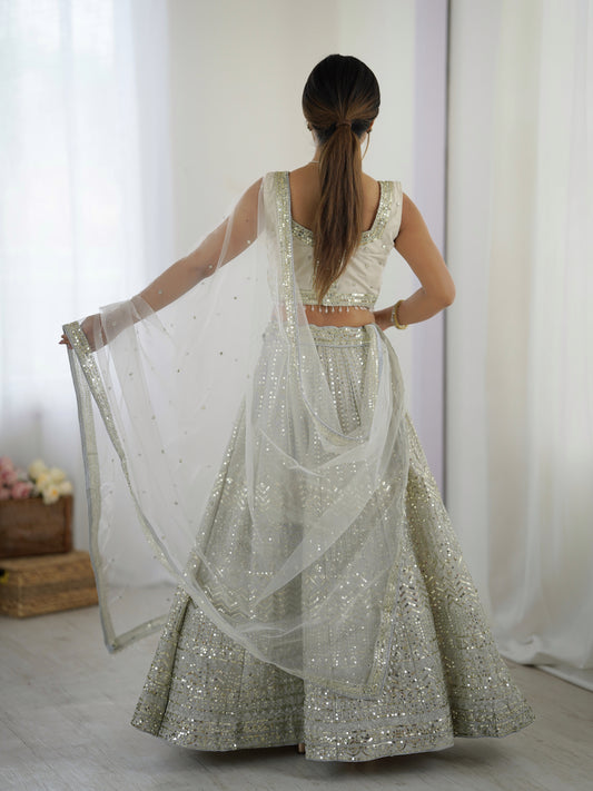 Star Lehnga Set With Dupatta