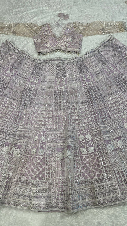 Royal Pink Lehnga Set With Dupatta