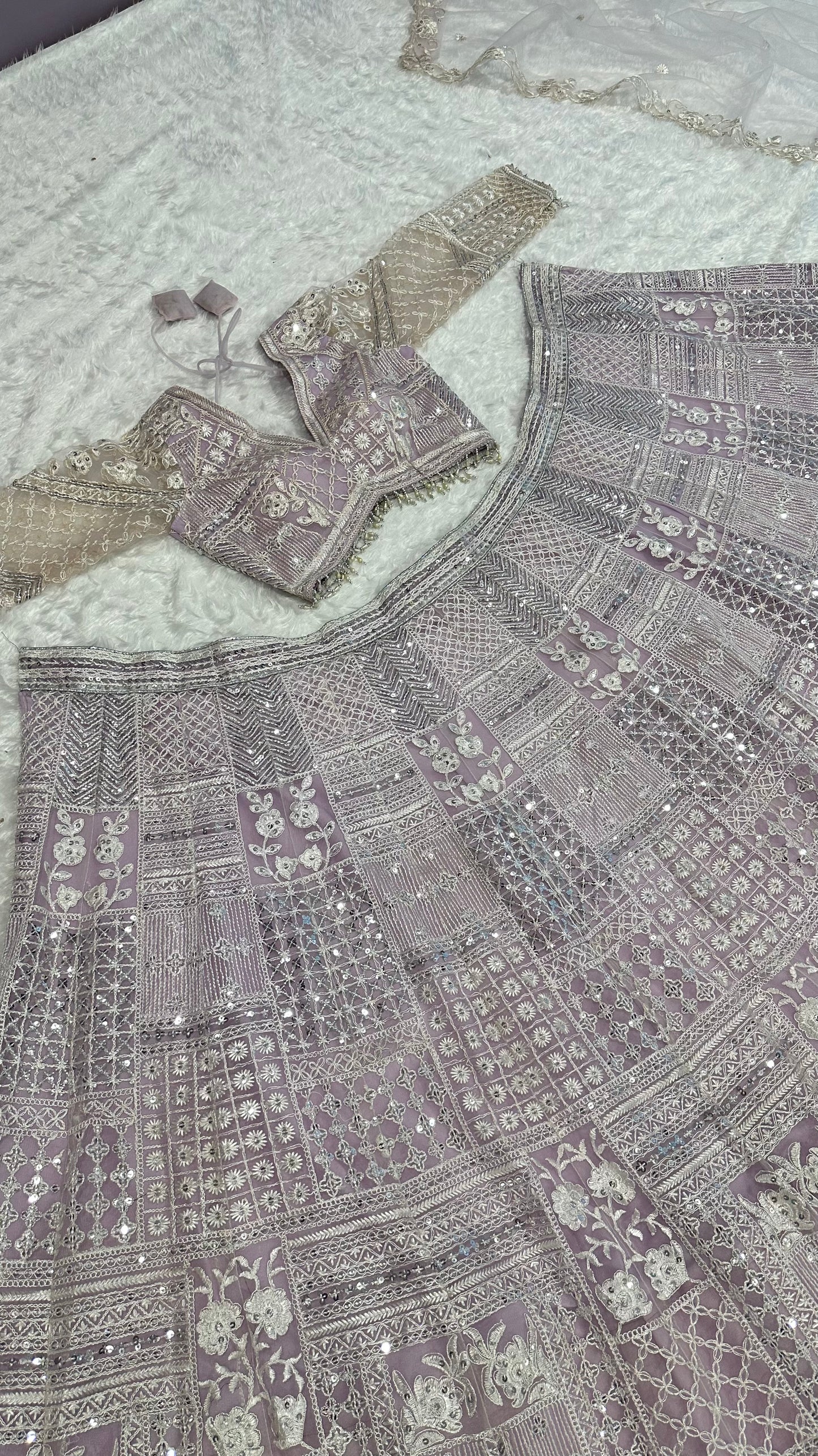 Royal Pink Lehnga Set With Dupatta