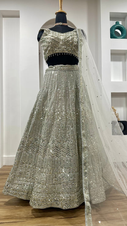 Star  Lehnga Set With Dupatta