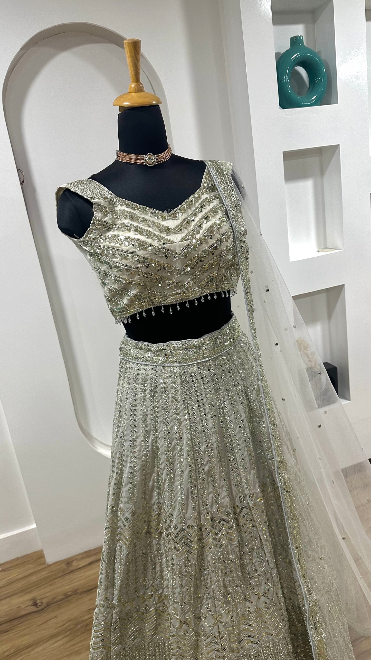 Star  Lehnga Set With Dupatta