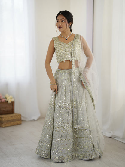 Star  Lehnga Set With Dupatta