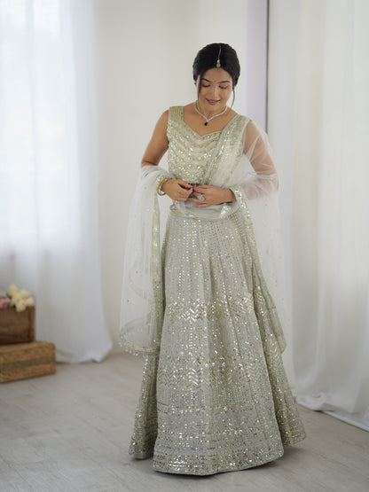 Star  Lehnga Set With Dupatta