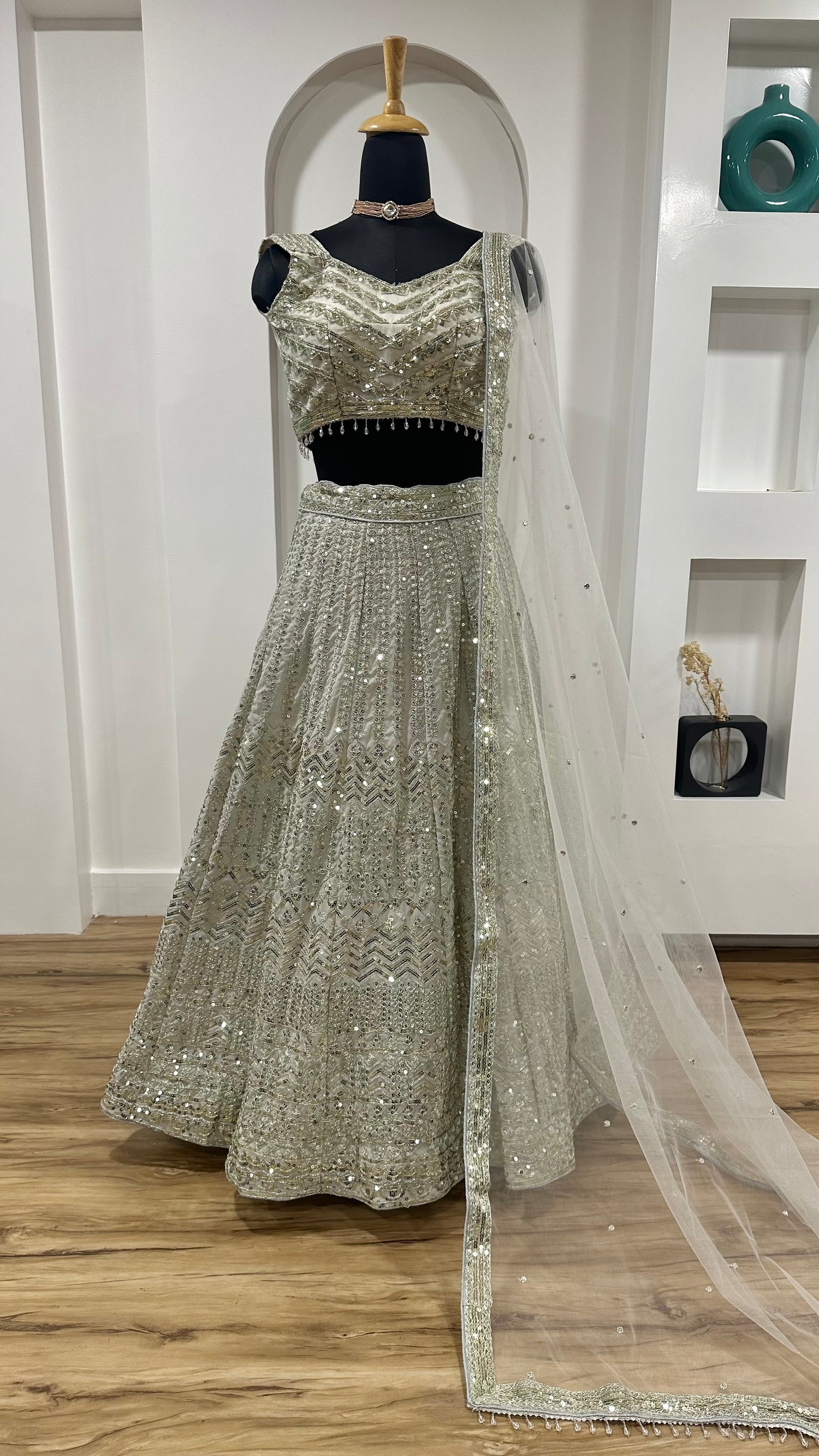 Star  Lehnga Set With Dupatta