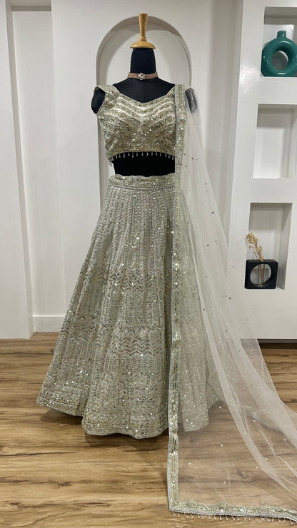 Star  Lehnga Set With Dupatta