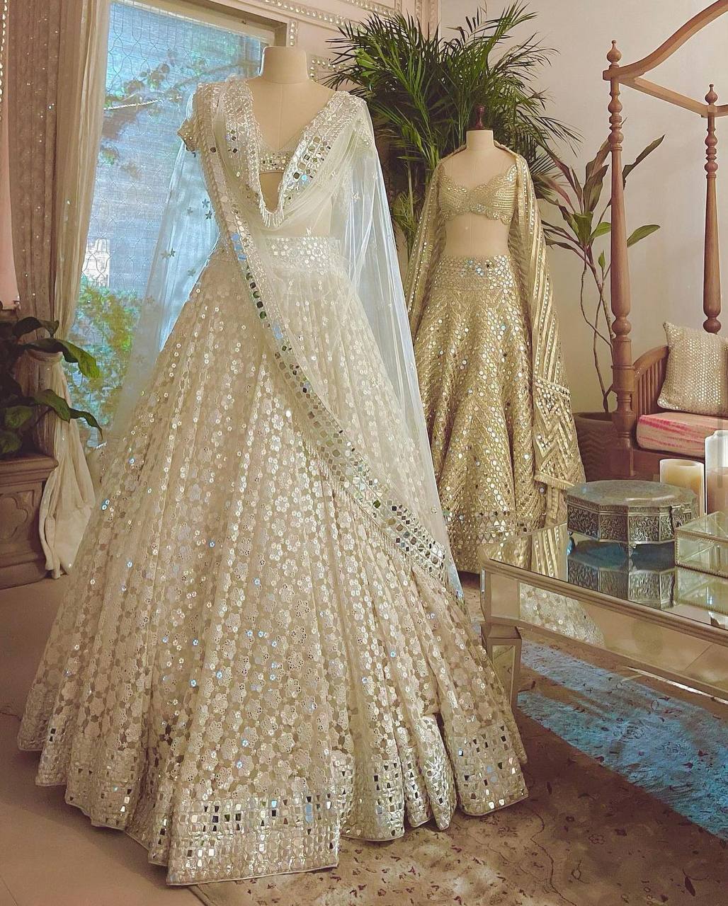 Royal off white lehenga set
