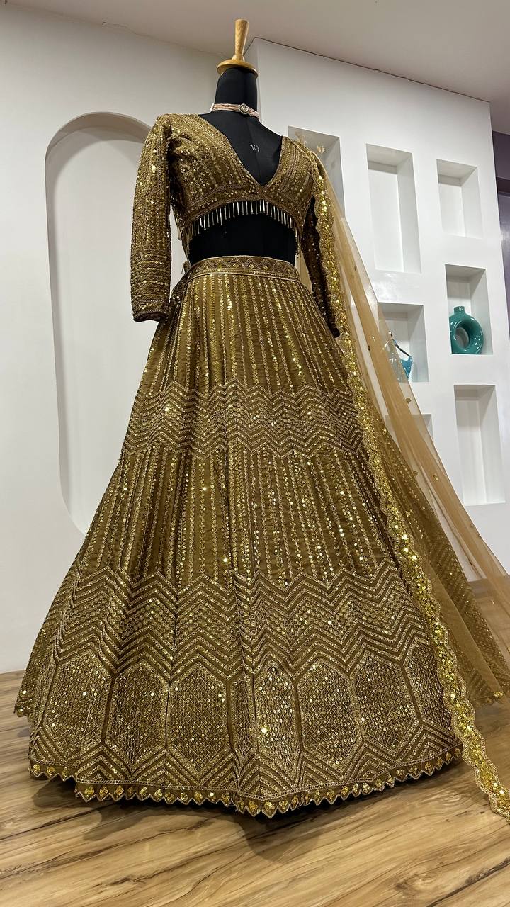 Lehnga Set With Dupatta