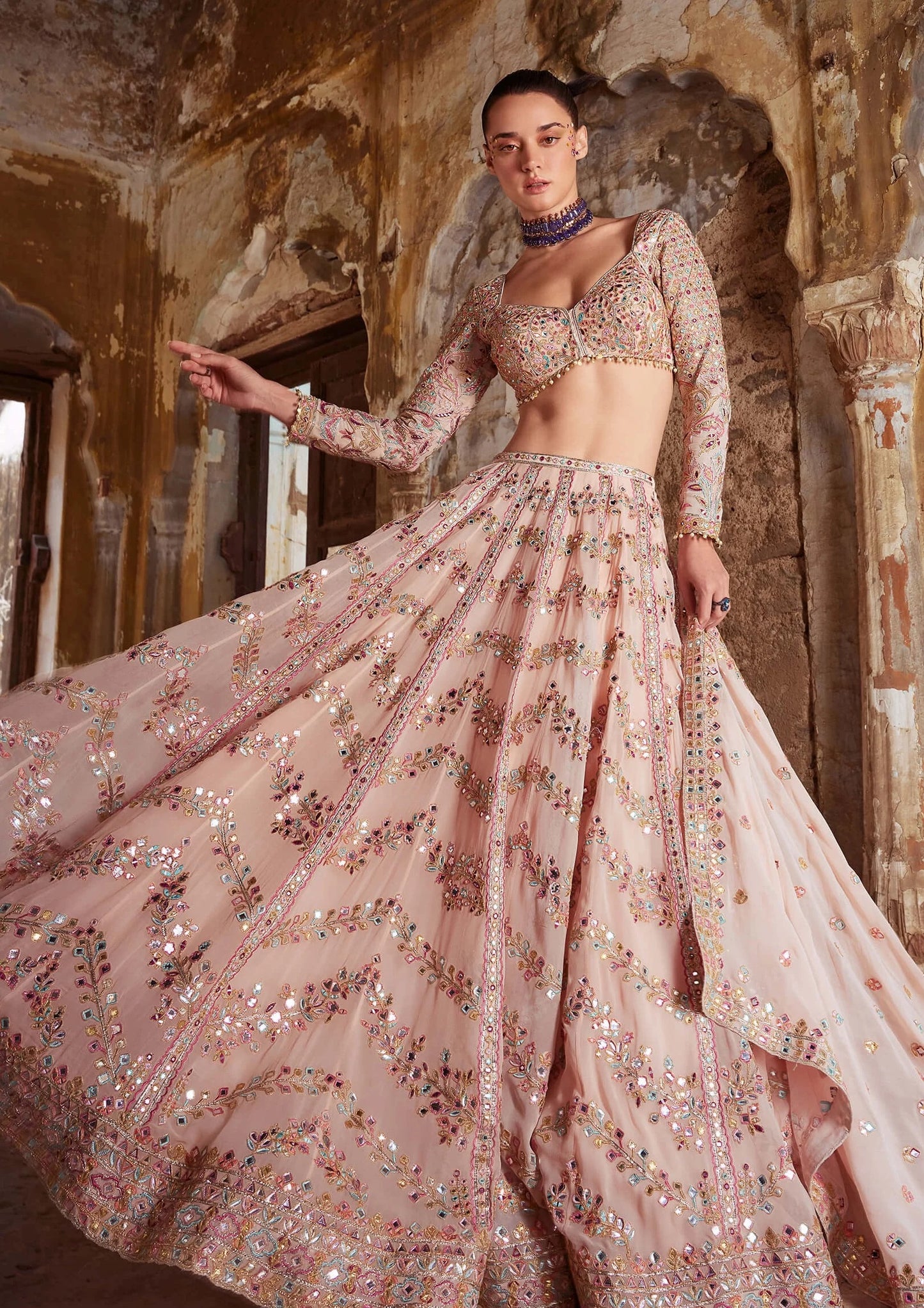 Lehnga Set With Dupatta