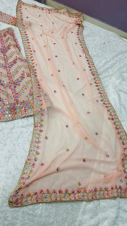 Lehnga Set With Dupatta