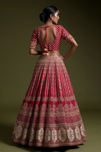 Royal Red Lehnga Set