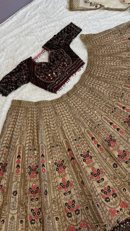 Lehnga Set With Dupatta