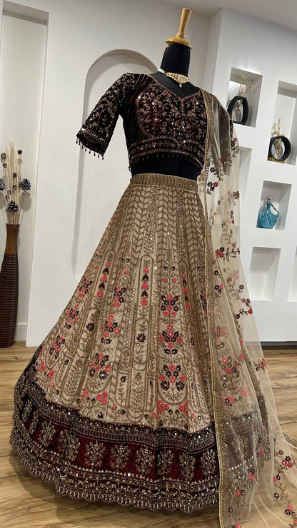 Lehnga Set With Dupatta