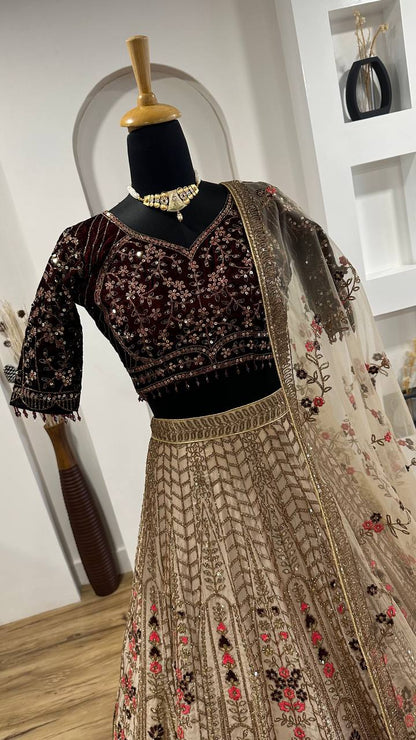 Lehnga Set With Dupatta