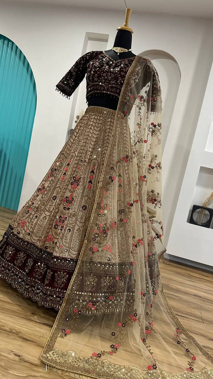 Queen Lehnga Set With Dupatta