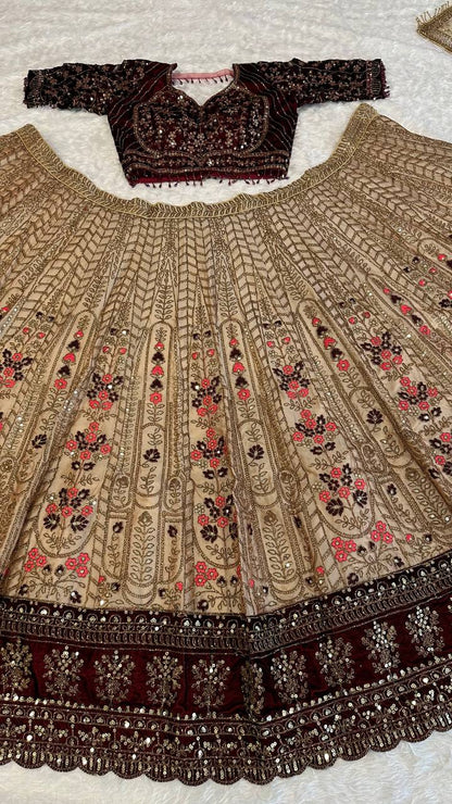 Queen Lehnga Set With Dupatta