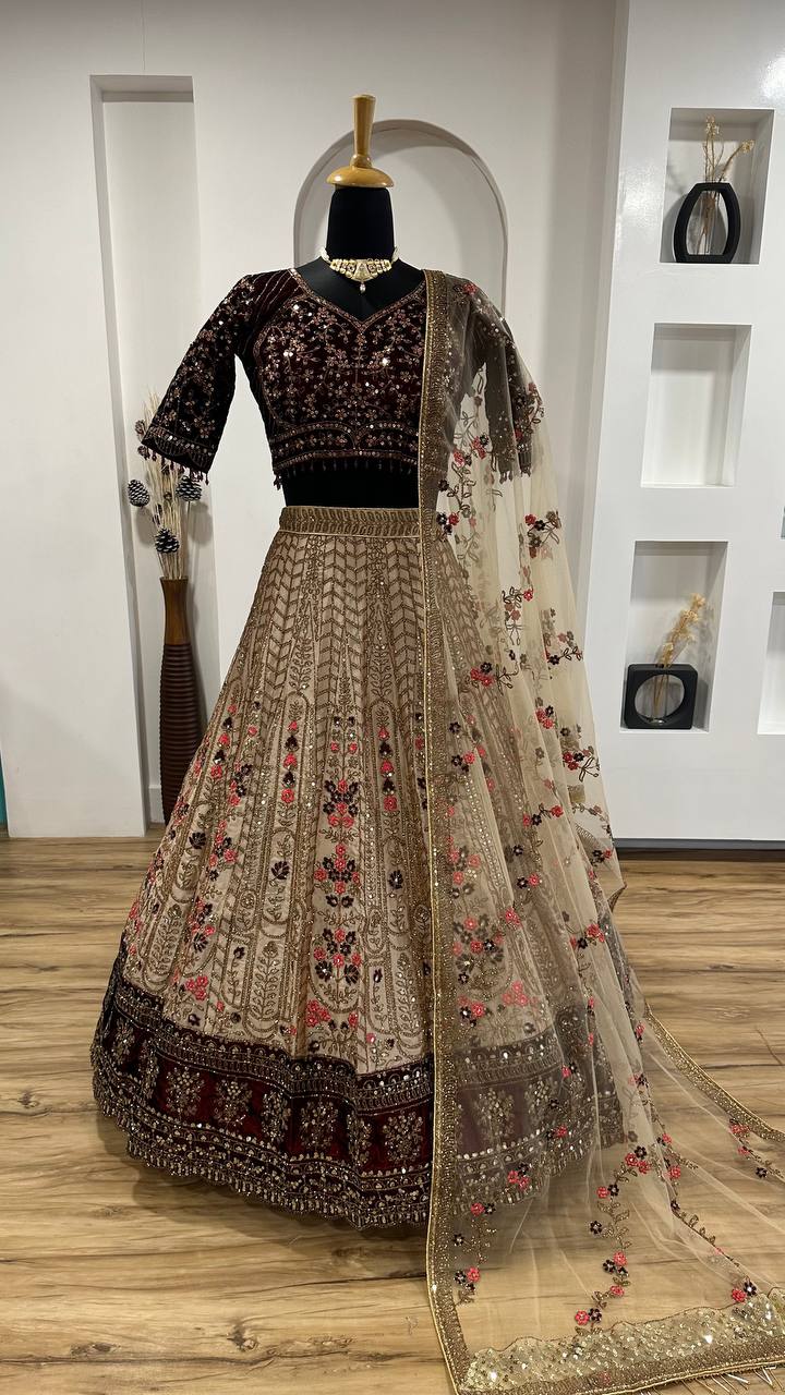 Lehnga Set With Dupatta