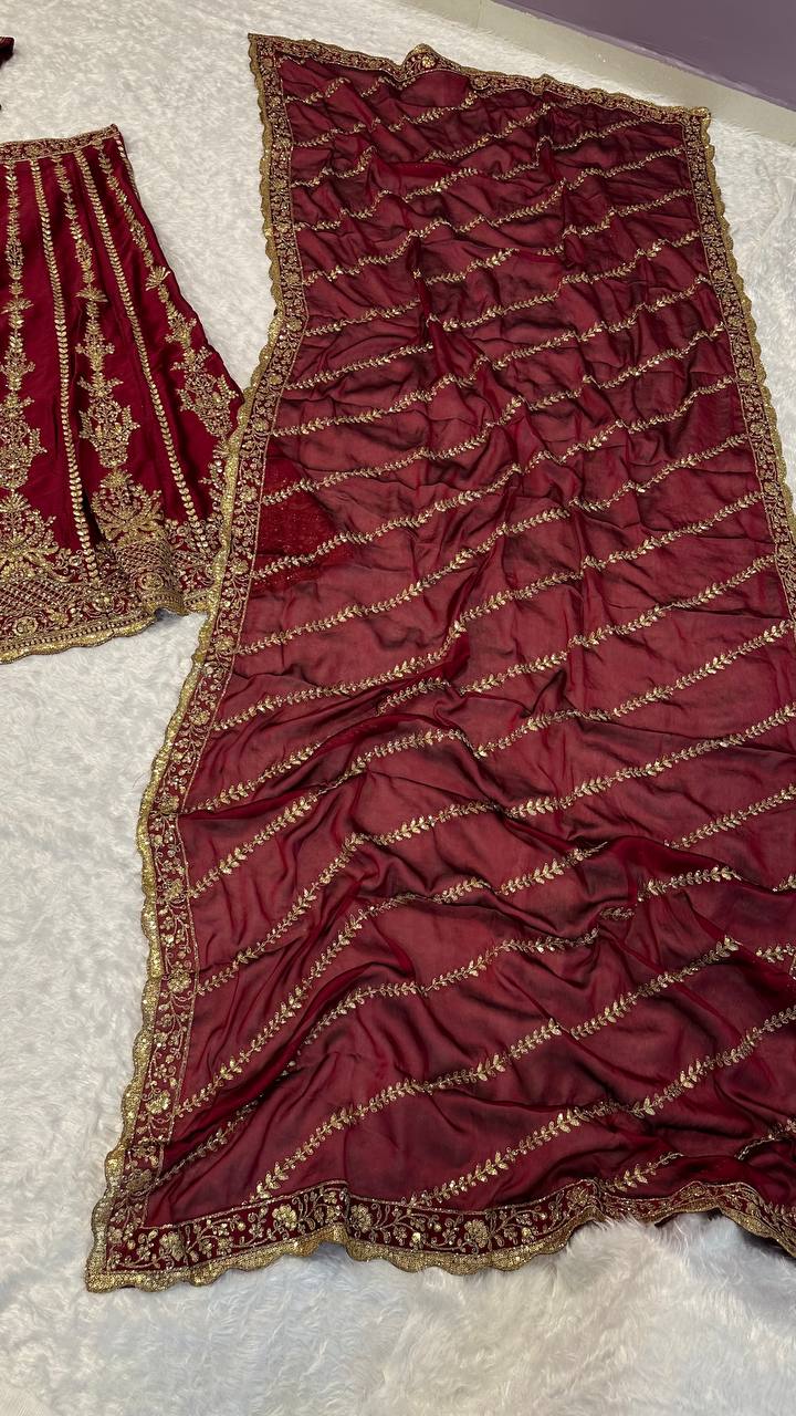 Lehnga Set With Dupatta