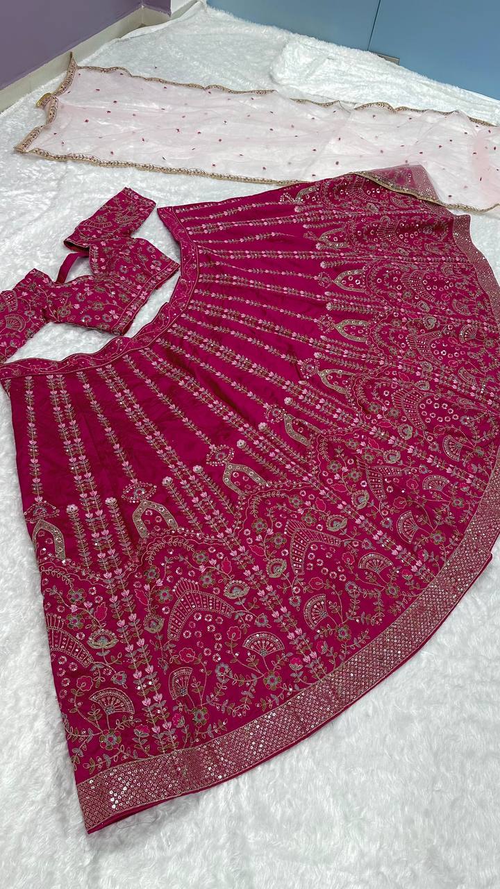 Pari Lehnga Set With Dupatta