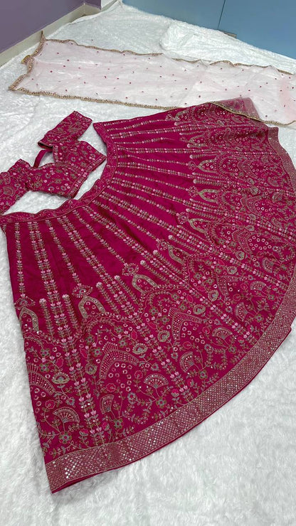 Pari Lehnga Set With Dupatta
