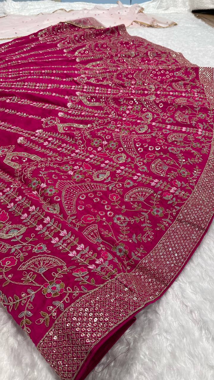 Pari Lehnga Set With Dupatta