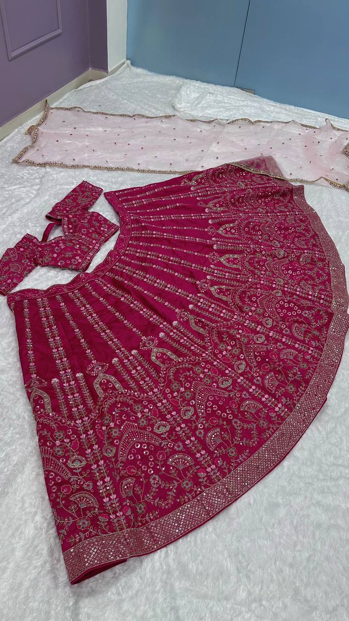 Pari Lehnga Set With Dupatta
