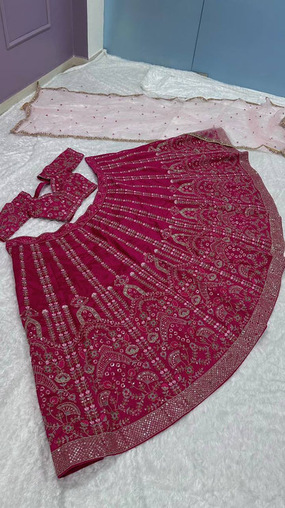 Pari Lehnga Set With Dupatta