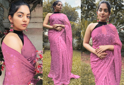 Blush Pink Saree