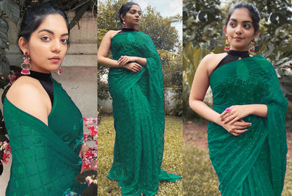 Green Saree