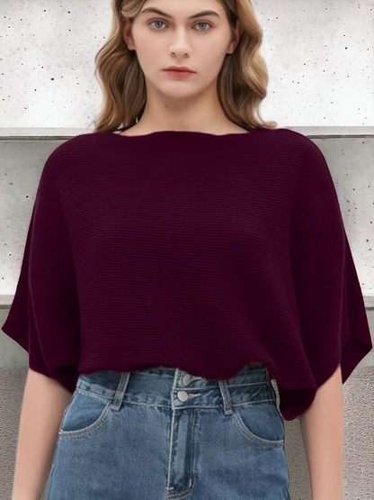 Oversized Mulberry Maroon T-shirt