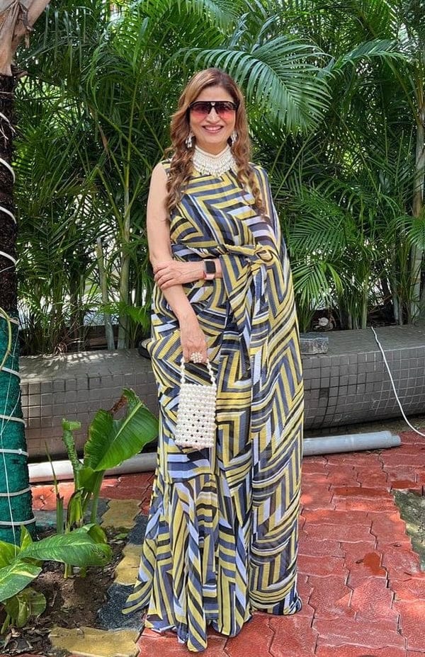 Printed Saree