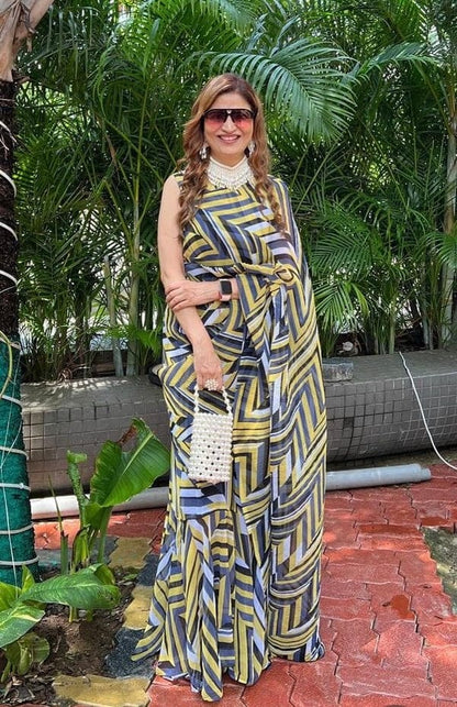 Printed Saree