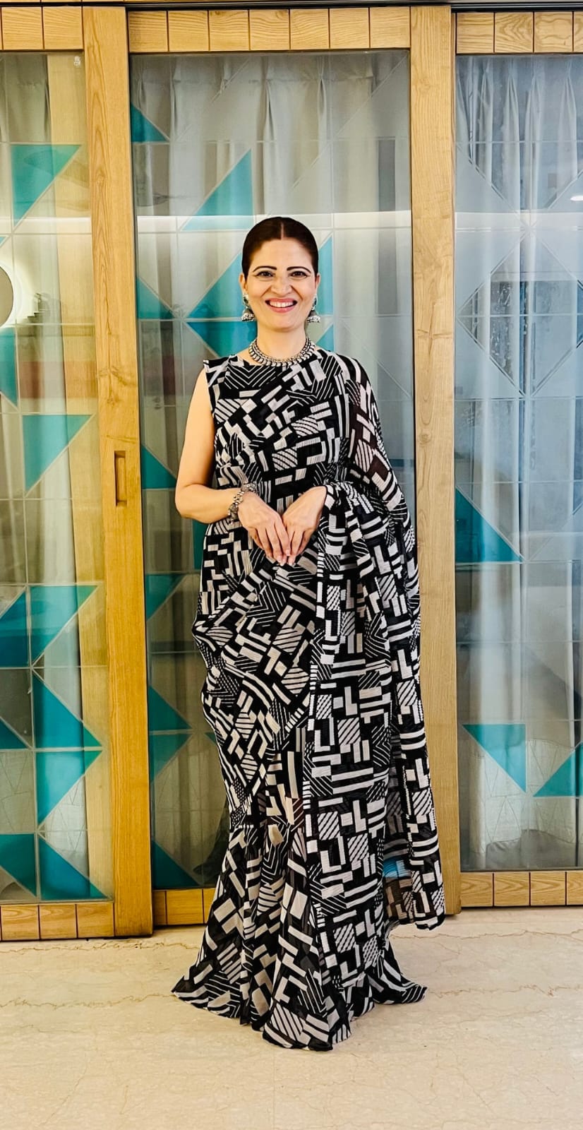 Printed Saree